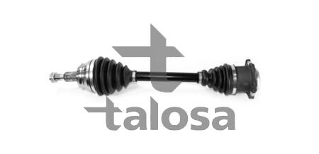 76VW8050 Піввісь лів. AUDI A3, TT SEAT LEON, TOLEDO II SKODA OCTAVIA I VW BORA, BORA I, GOLF IV, NEW BEETLE 1.4-2.3 09.96-12.13 TALOSA підбір по vin на Brocar