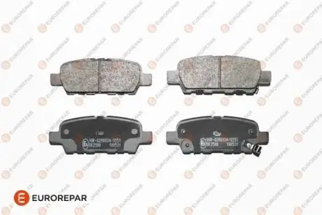 1639378380 КОЛОДКИ ГАЛЬМІВНІ ЗАДНІ EUROREPAR подбор по vin на Brocar