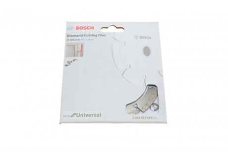 2608615028 Алмазний диск ECO Universal 125-22,23 BOSCH підбір по vin на Brocar