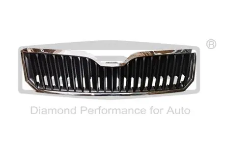 88531829802 Решітка радіатора без емблеми з хром рамкою Skoda Superb (14-) (88531829802) DPA DPA підбір по vin на Brocar