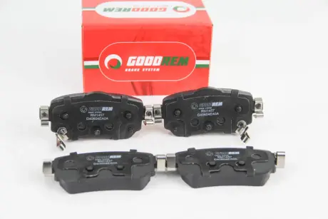 RM1457 Гальмівні колодки зад. Nissan X-Trail/Qashqai II 13- (TRW) GOODREM подбор по vin на Brocar
