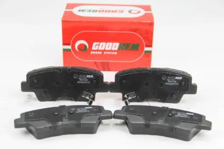RM1438 Гальмівні колодки зад. Sonata V/i 40/Optima/Soul 05- GOODREM підбір по vin на Brocar