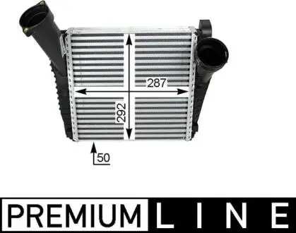 CI77000P Інтеркулер MAHLE / KNECHT подбор по vin на Brocar