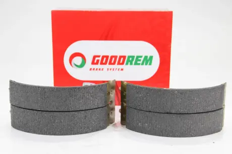 RM1296 Гальмівні колодки зад. Nissan Micra 03-10/ Note 02-12/ Tiida 07-12 (Lockheed) GOODREM підбір по vin на Brocar