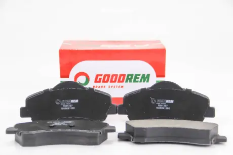 RM1397 Гальмівні колодки перед. C-Elysee/C4/301/308 II 12- (Mando) GOODREM підбір по vin на Brocar