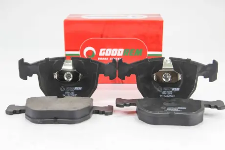 RM1293 Гальмівні колодки перед. BMW 5(E39)/7(E38) 96-04 (Teves) GOODREM подбор по vin на Brocar
