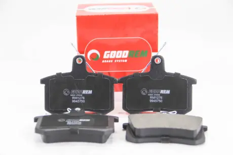 RM1276 Колодки гальмівні задн. Audi 100/80/A4/A6/A8 (84-08) GOODREM підбір по vin на Brocar