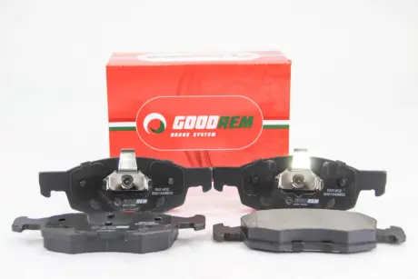 RM1402 Колодки гальмівні перед. Logan/Sandero (07-15) GOODREM подбор по vin на Brocar