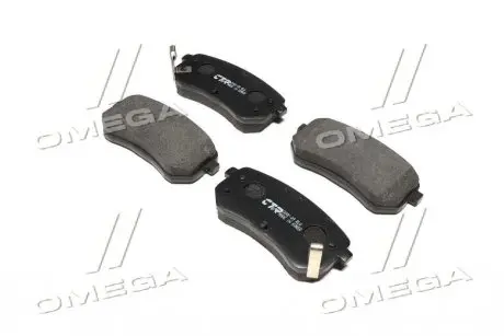 GK0545 Колодки гальм HYUNDAI I10 задн. (вир-во CTR) CTR підбір по vin на Brocar