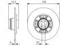 0986479A48 Тормозной диск BOSCH підбір по vin на Brocar