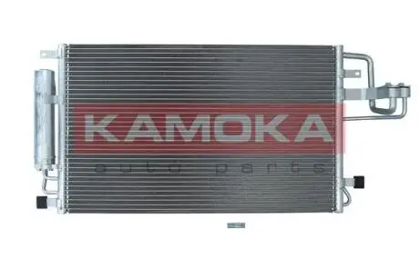 7800202 Радiатор кондицiонера HYUNDAI TUCSON 04-10/KIA SPORTAGE 04- KAMOKA підбір по vin на Brocar