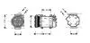 Компресор кондиціонера DACIA LOGAN (2005)/ RENAULT MEGANE (1996) (вир-во AVA) RTAK281