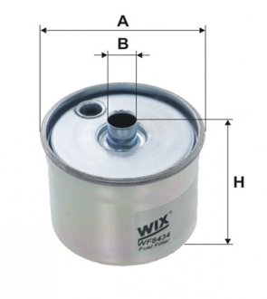 WF8434 Фільтр паливний WIX FILTERS підбір по vin на Brocar