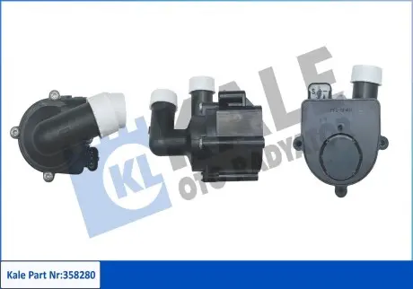 358280 Насос водяной дополнительный Audi A3, Q3, Tt, Seat Alhambra, Altea, Altea Xl (358280) KALE OTO RADYATOR KALE OTO RADYATOR подбор по vin на Brocar
