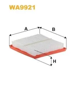 WA9921 Фільтр повітря WIX FILTERS подбор по vin на Brocar