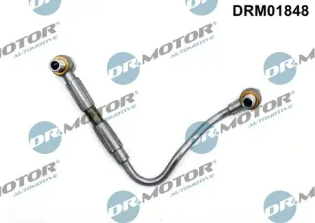 DRM01848 Трубка турбокомпрессора ДВЗ (чорний метал) DR.MOTOR подбор по vin на Brocar