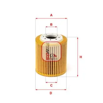 S5216PE Фільтр масляний CITROEN/FORD/OPEL/PEUGEOT/TOYOTA \'\'1.5HDI \'\'18>> SOFIMA подбор по vin на Brocar