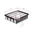 S3A91A Фільтр повітряний TOYOTA Land Cruiser 150 \&#039;\&#039;2.8 D-4D \&#039;\&#039;15&gt;&gt; SOFIMA підбір по vin на Brocar