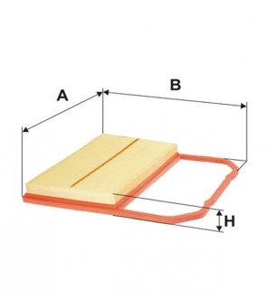 WA9744 Фільтр повітряний WIX FILTERS подбор по vin на Brocar