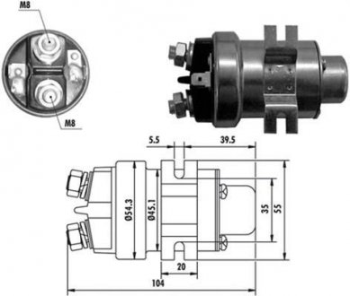 AME0018 Стартер MAGNETI MARELLI підбір по vin на Brocar