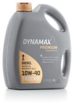 501616 Масло моторне DYNAMAX PREMIUM TRUCKMAN FE 10W40 (20L) DYNAMAX підбір по vin на Brocar