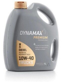 501591 Масло моторне DYNAMAX PREMIUM TRUCKMAN LM 10W40 (4L) DYNAMAX подбор по vin на Brocar