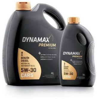 502020 Масло моторне DYNAMAX PREMIUM ULTRA GMD 5W30 (5L) DYNAMAX підбір по vin на Brocar