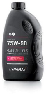 501623 Масло трансмісійне DYNAMAX HYPOL 75W90 GL5 (1L) DYNAMAX подбор по vin на Brocar