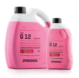 500143 Антифриз G12 DYNAMAX COOL ULTRA концентрат (1L) DYNAMAX підбір по vin на Brocar