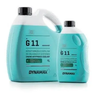 500162 Антифриз G11 DYNAMAX COOL BLUE (синій) концентрат (10L) DYNAMAX підбір по vin на Brocar