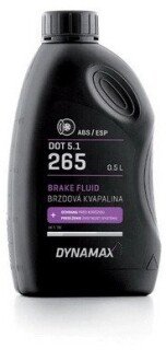 502105 Гальмівна рідина DOT 5.1 (1L) DYNAMAX підбір по vin на Brocar