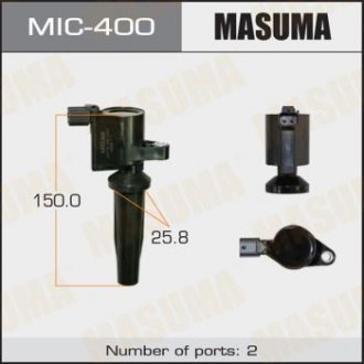 MIC400 Катушка зажигания MAZDA 3 / LF-DE, L3-VE, L3-DE (MIC400) MASUMA MASUMA подбор по vin на Brocar