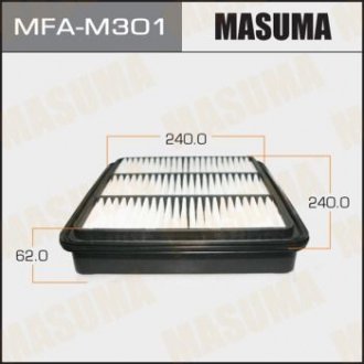 MFAM301 Фильтр воздушный MITSUBISHI /L200/ V2500 05- (MFAM301) MASUMA MASUMA підбір по vin на Brocar