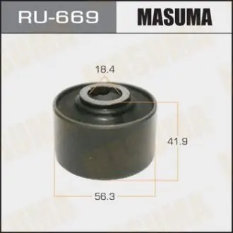 RU669 Сайлентблок MURANO/ Z51 задний (RU669) MASUMA MASUMA підбір по vin на Brocar