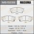 MS5239 Колодка тормозная передняя (MS5239) MASUMA MASUMA підбір по vin на Brocar