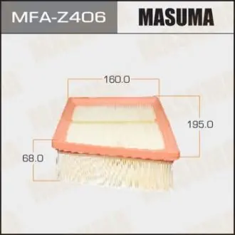 MFAZ406 Воздушный фильтр MASUMA MAZDA/ MAZDA2 07- MASUMA подбор по vin на Brocar