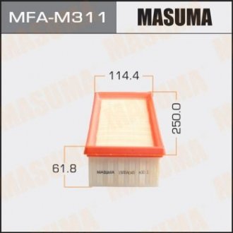 MFAM311 Фильтр воздушный MMC / COLT / Z3#A (MFAM311) MASUMA MASUMA підбір по vin на Brocar