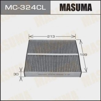 MC324CL Фильтр салона AC-201 угольный (MC324CL) MASUMA MASUMA підбір по vin на Brocar