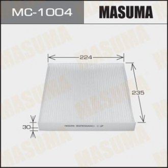 MC1004 Фильтр салона AC-881E (MC1004) MASUMA MASUMA підбір по vin на Brocar