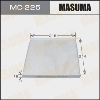 MC225 Фильтр салона AC-102E (MC225) MASUMA MASUMA підбір по vin на Brocar