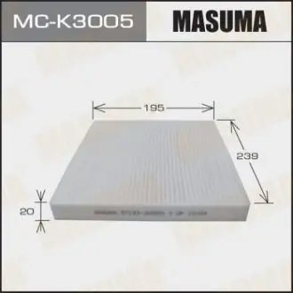 MCK3005 Фільтр салону MASUMA підбір по vin на Brocar