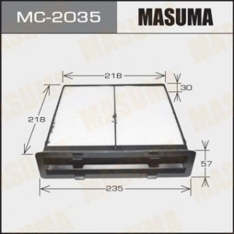 MC2035 Фильтр салона AC-903E (MC2035) MASUMA MASUMA підбір по vin на Brocar