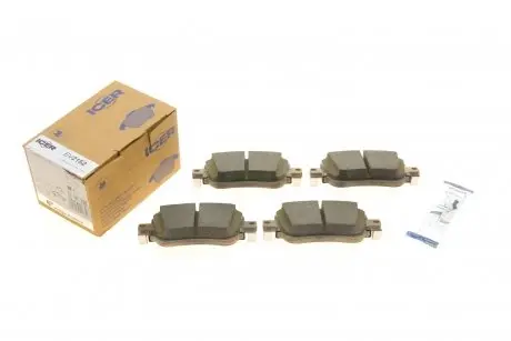 EV2152 Комплект гальмівних колодок (дискових) ICER EV2152 ICER подбор по vin на Brocar
