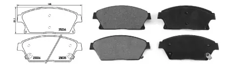 71205AAP Колодки тормозные APLUS підбір по vin на Brocar