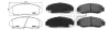 71201AAP Тормозные колодки пер. Honda Accord Ix, Accord Vii, Civic Ix, Civic Vii, Civic Viii, Crossroad, Fr-V, Stream Nissan Teana Ii 1.3-3.5 10.95- APLUS підбір по vin на Brocar
