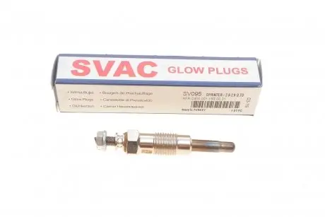 SV095 Свічка розжарювання SVAC SV095 SVAC підбір по vin на Brocar