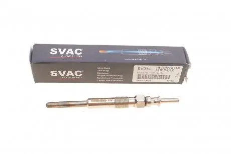 SV014 Свічка розжарювання SVAC SV014 SVAC підбір по vin на Brocar