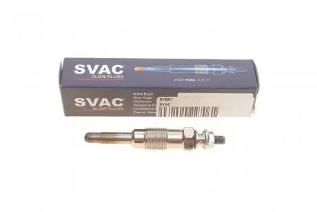 SV001 Свічка розжарювання SVAC SV001 SVAC подбор по vin на Brocar