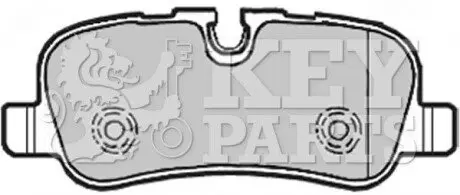 KBP1941 Гальмiвнi колодки дисковi KEY PARTS підбір по vin на Brocar