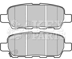 KBP2326 Гальмiвнi колодки дисковi KEY PARTS подбор по vin на Brocar